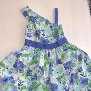 Gymboree girl’s floral lined cotton dress 6